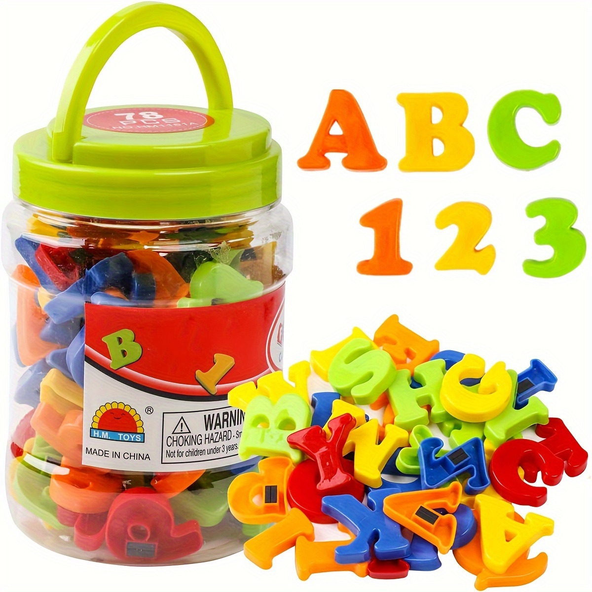 78-delige magnetische letters  - Kids Education Number recensie en prijs