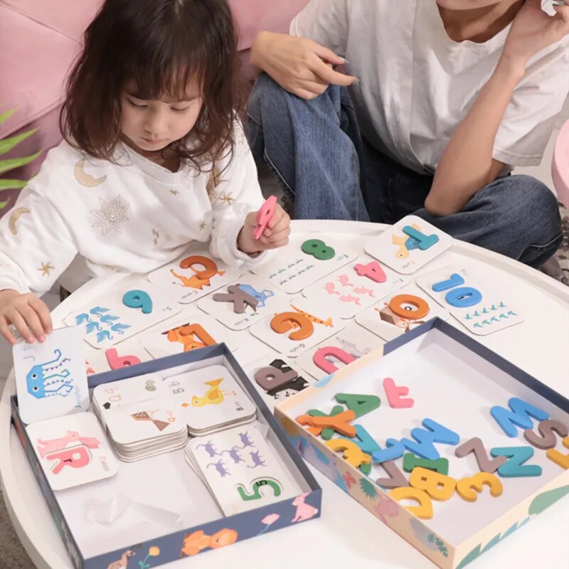 Montessori Alfabet Nummers Fla - Kids Education Number recensie en prijs