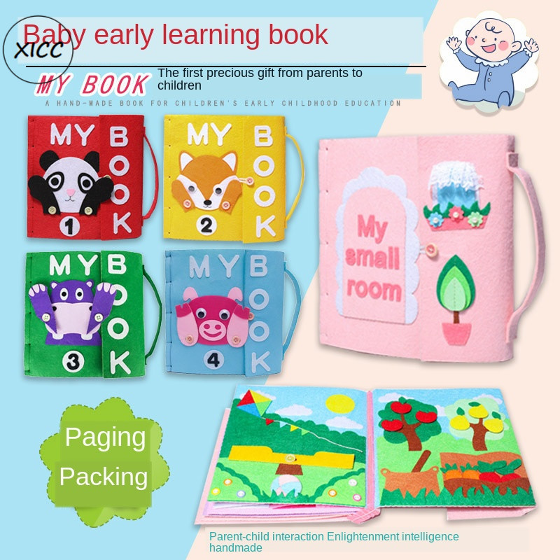 Niet-geweven Vilt Naaien Diy H - Kids First Education recensie en prijs