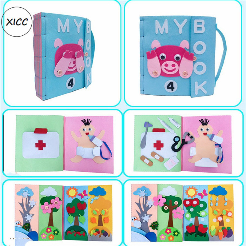 Niet-geweven Vilt Naaien Diy H - Kids First Education recensie en prijs