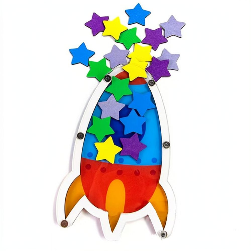 Leuke houten beloningspot in d - Kids Education Motivation recensie en prijs