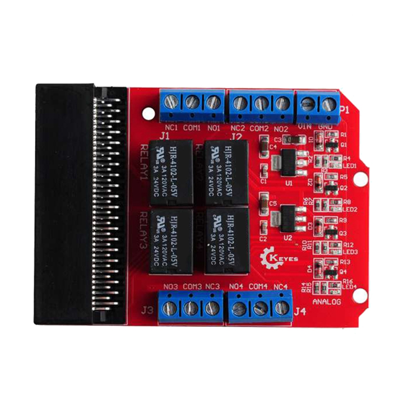 Microbit 4-kanaals relaismodul - Kids Education Channel recensie en prijs