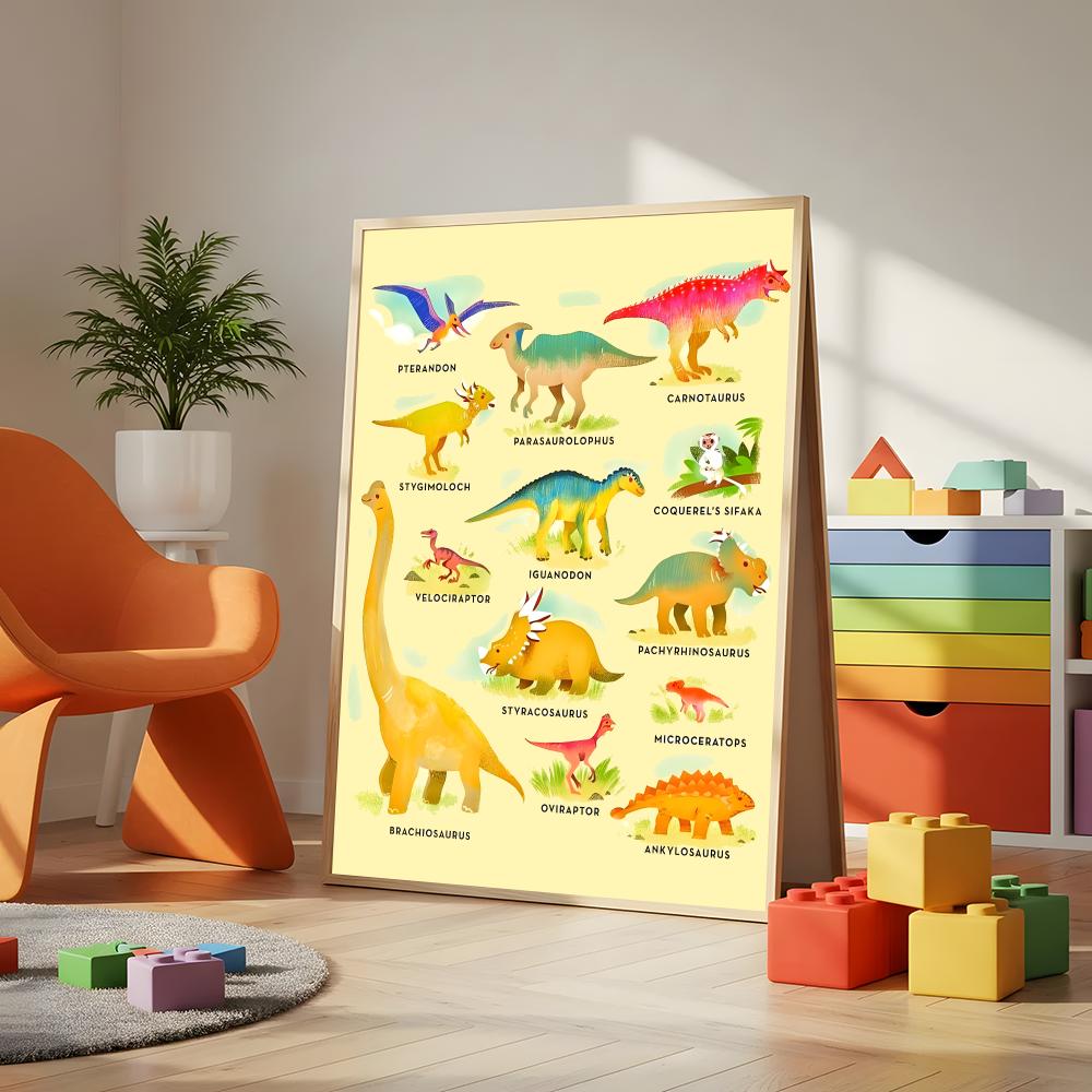 Poster met een overzicht van d - Kids Education Name recensie en prijs